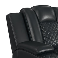 Carlo - Power Motion Loveseat With Power Headrest, Console And LED