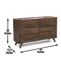 Pasco - Dresser With Glides - Brown