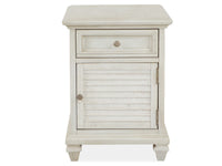 Newport - Chairside End Table - Alabaster