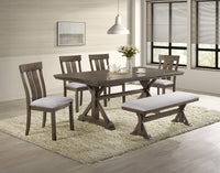 Lloyd - Bench - Brown / Gray