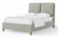 Nordhaven - Upholstered Bed - Nordic Walnut Legs
