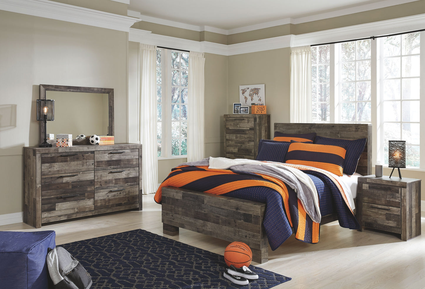 Derekson - Youth Panel Bedroom Set