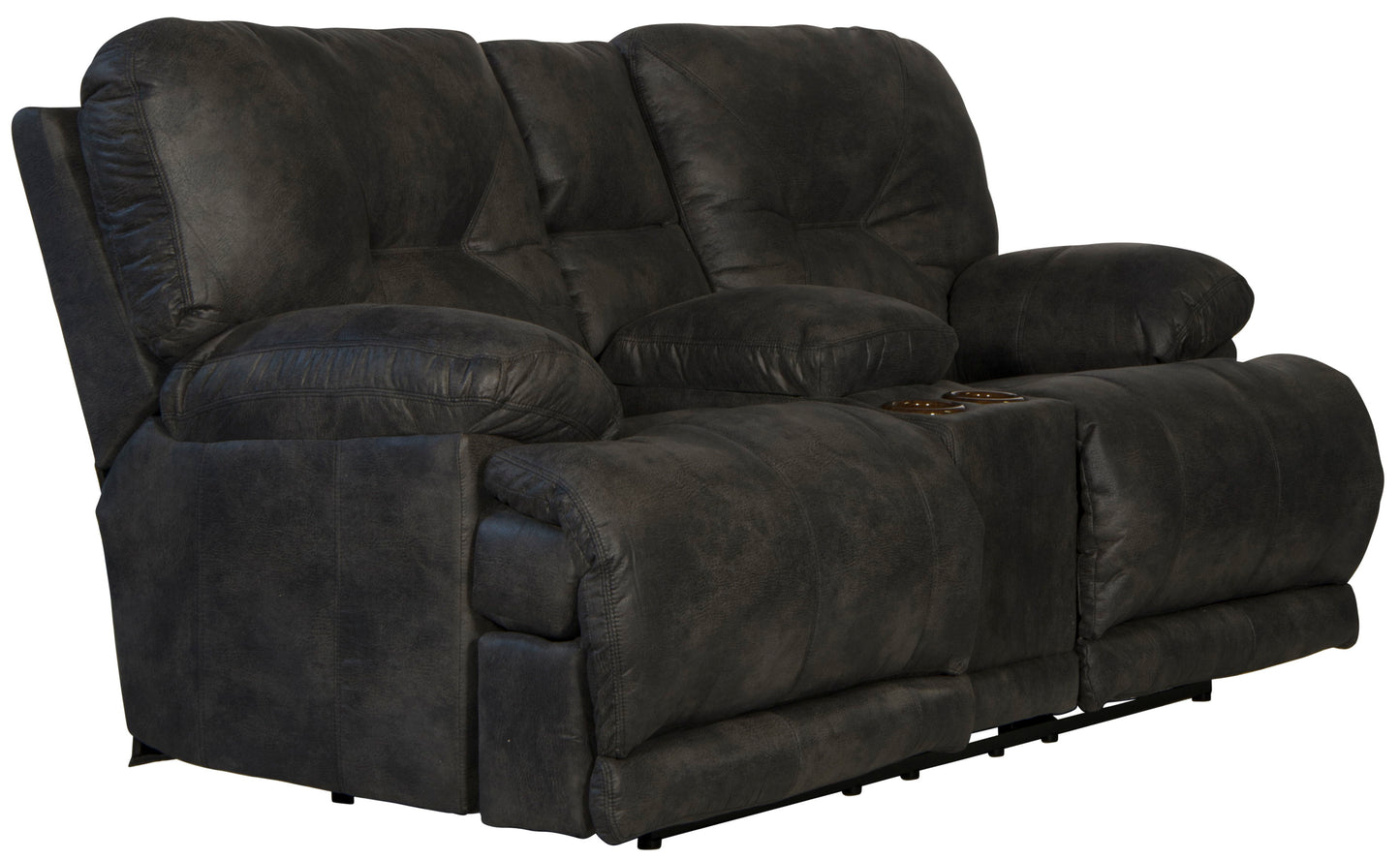 Voyager - Lay Flat Console Reclining Loveseat