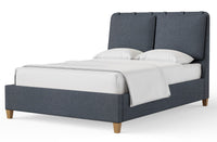 Pure Maple - Upholstered Bed - Maple Syrup Legs