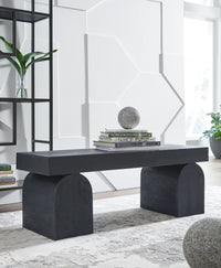 HoLGrove - Black - Accent Bench