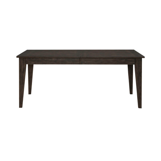 Midland Falls - Rectangular Leg Table - Dark Brown