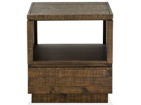 Baisden - Rectangular End Table - Tobacco