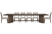 Kavanaugh - Trestle Dining Table Set