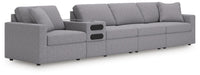Modmax - Straight Sectional - Granite