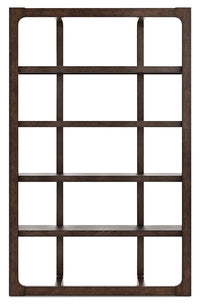 Breckington - Dark Brown - Bookcase