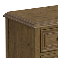 Heritage & Home - Nightstand With USBC - Oak Brown