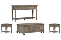 Lancaster - Lift Top Storage Cocktail Table Set