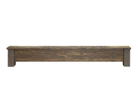 Blacksmith - Full Platform Bed - Truffle Brown / Oil Black