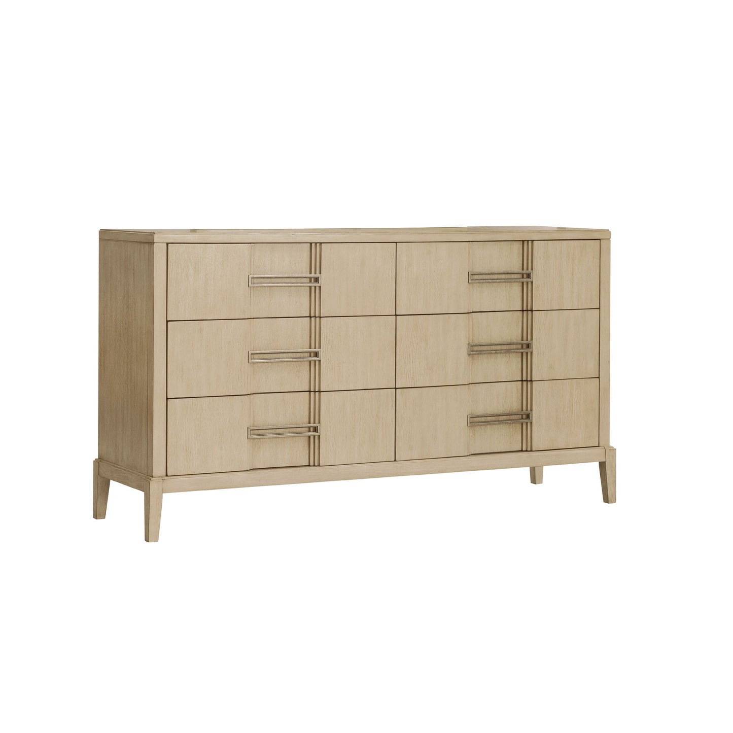 Kendall - 6-Drawer Dresser - Light Brown