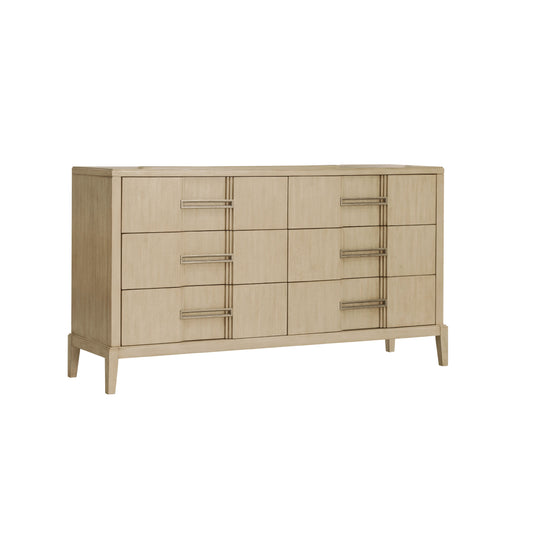 Kendall - 6-Drawer Dresser - Light Brown