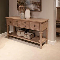 Haven Hills - Sofa Table - Camel Beige