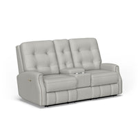 Devon - Reclining Loveseat, Nailhead Trim