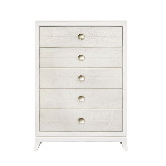 Melrose - 5-Drawer Dresser Chest - White