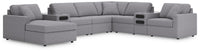 Modmax - U-Shaped Sectional - Granite