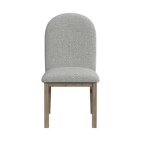 Portland - Round Back Side Chair (Set of 2) - Gray