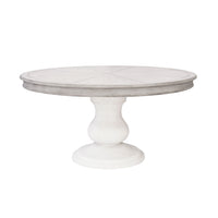 Higgins Street - Round Dining Table With An Urn Shaped Pedestal Base - Brown