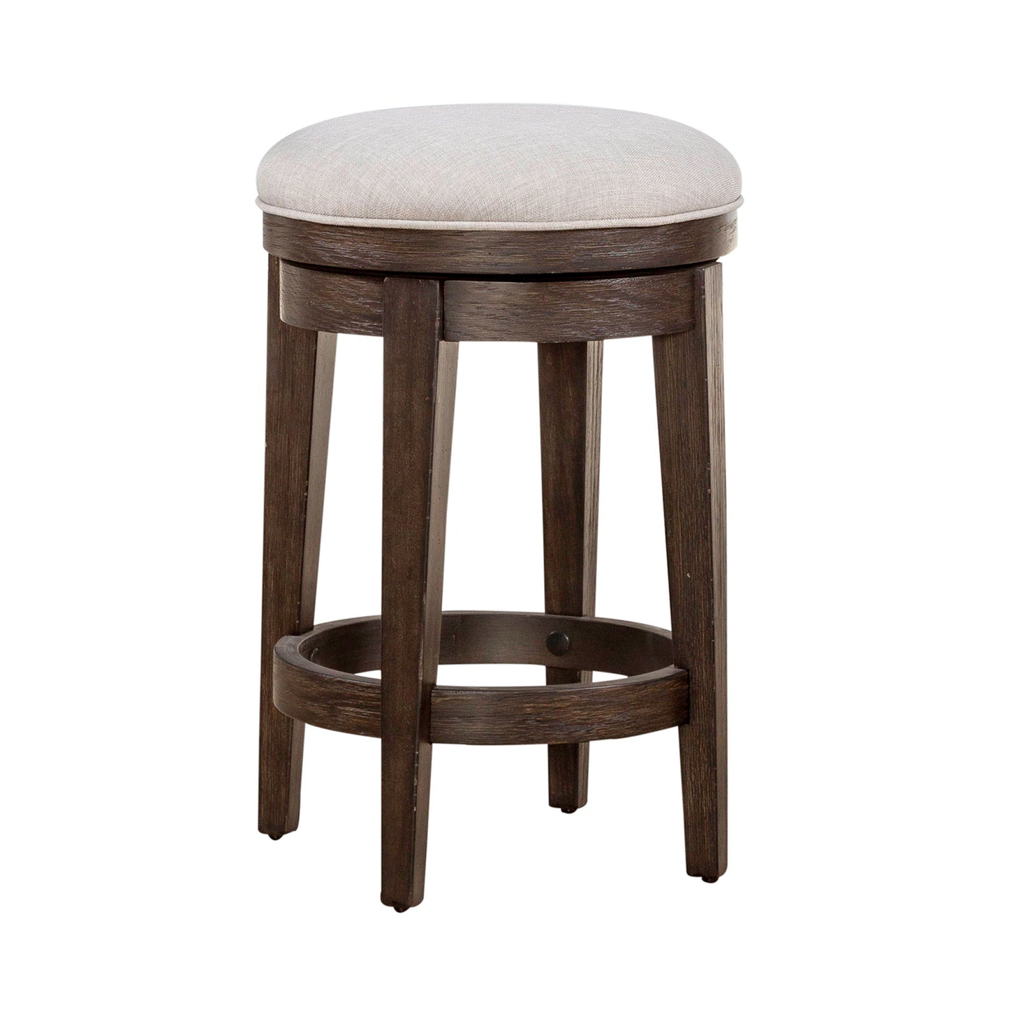 Mill Creek - Console Swivel Stool - Dark Brown