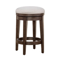 Mill Creek - Console Swivel Stool - Dark Brown