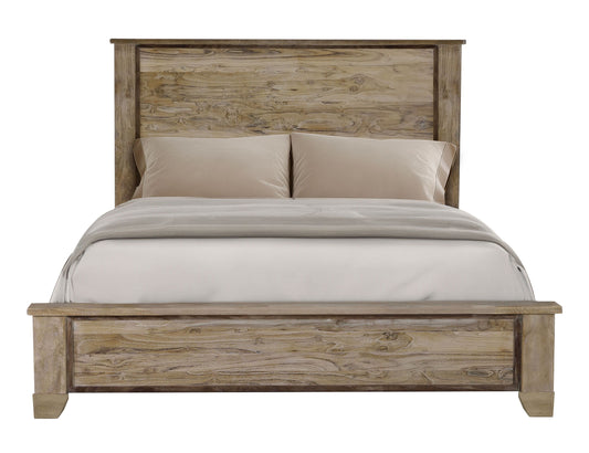 White Teak - Bed