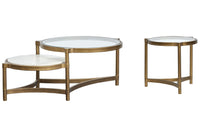 Cassidy - Shaped Cocktail Table Set
