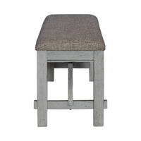 Newport - Dining Bench - Smokey Gray / Carbon Gray