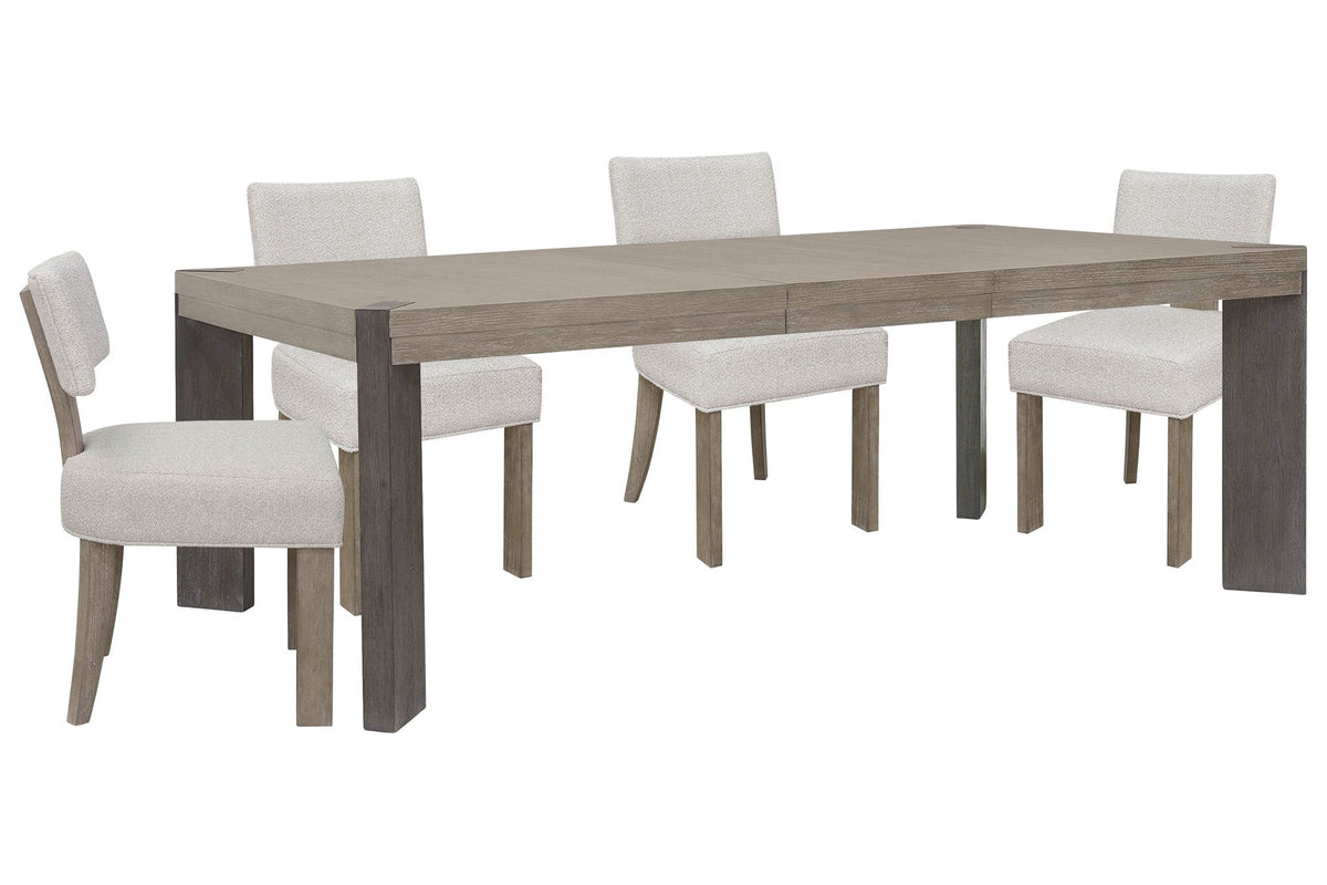 Anderson Park - Leg Dining Table Set With Klismos Chairs
