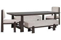 Tauren - Trestle Dining Table Set