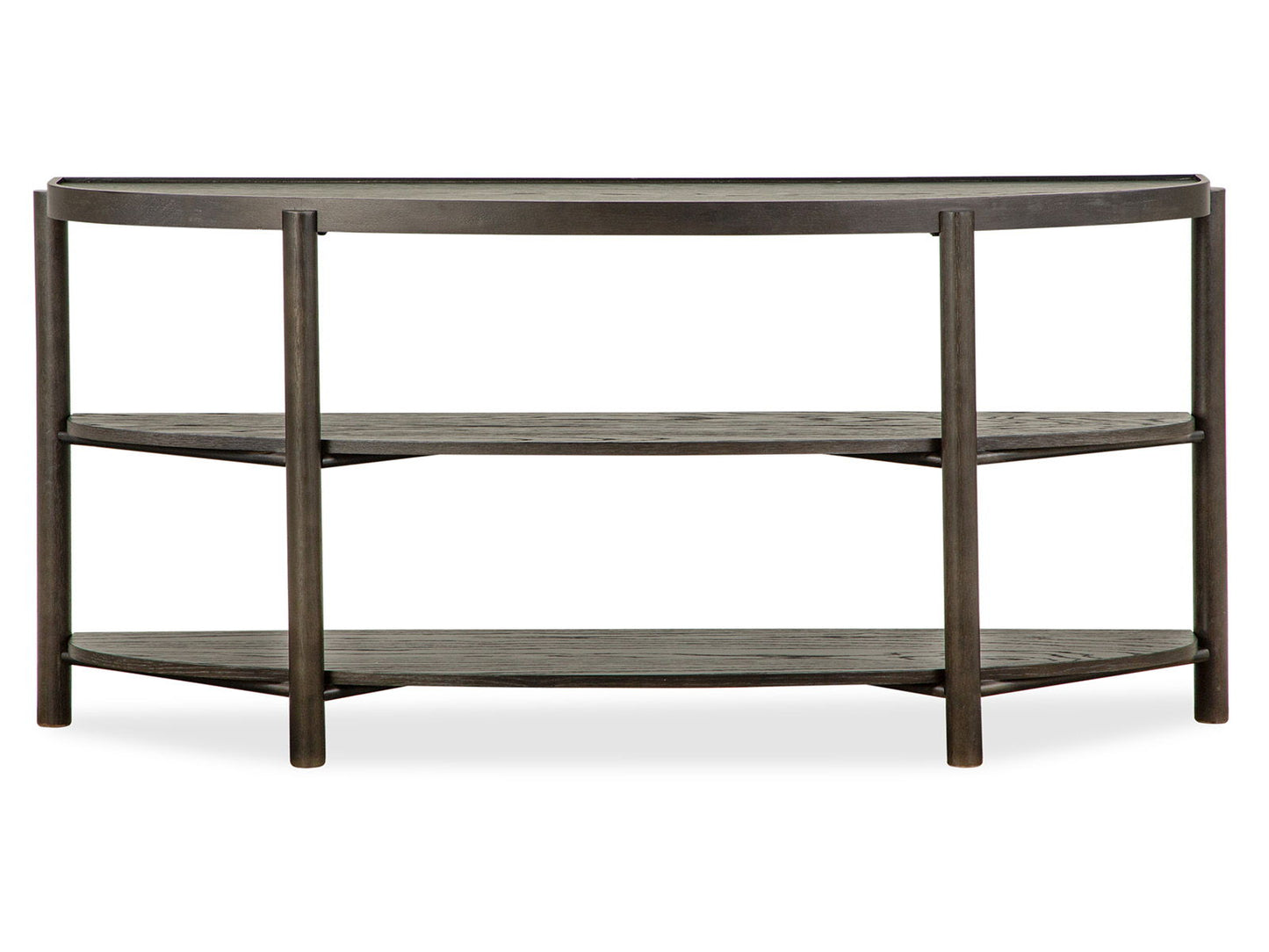 Hadleigh - Demilune Sofa Table - Coffee Bean