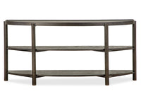 Hadleigh - Demilune Sofa Table - Coffee Bean
