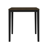 Tulane - 5 Piece Dining Set (Counter Table & 4 Counter Chairs) - Oak & Black