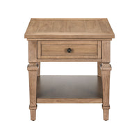 Haven Hills - End Table - Camel Beige