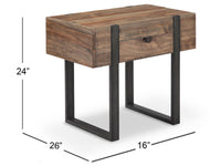 Prescott - Modern Reclaimed Wood Table