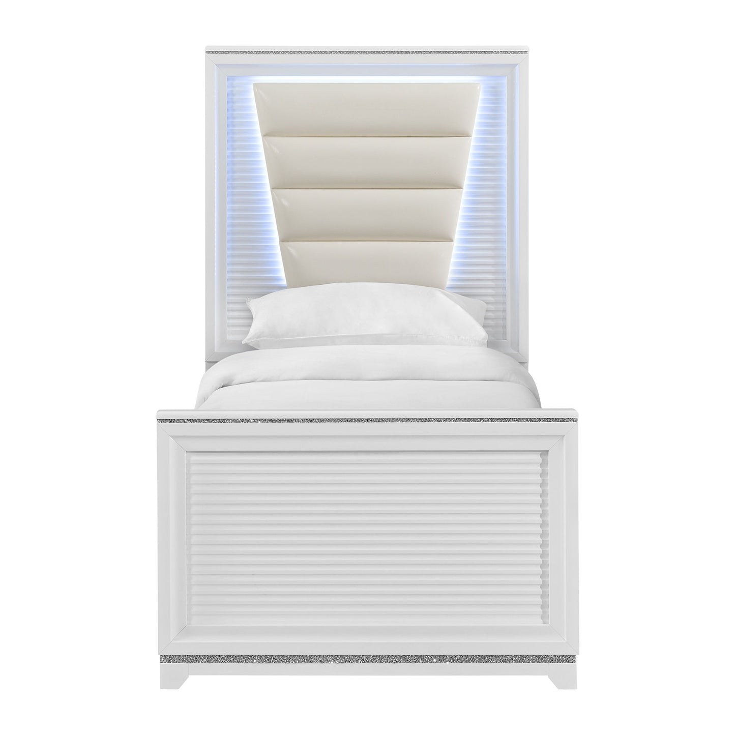 Denmark - Upholstered Bed With LED