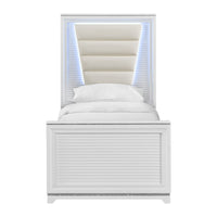 Denmark - Upholstered Bed With LED