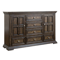 Big Valley - 2 Door 6 Drawer Dresser