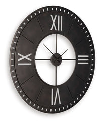 Lytle - Wall Clock - Antique Brown