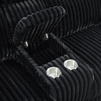 Admiral - Motion Loveseat With Console