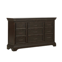 Caldwell - 11 Drawer Dresser - Brown