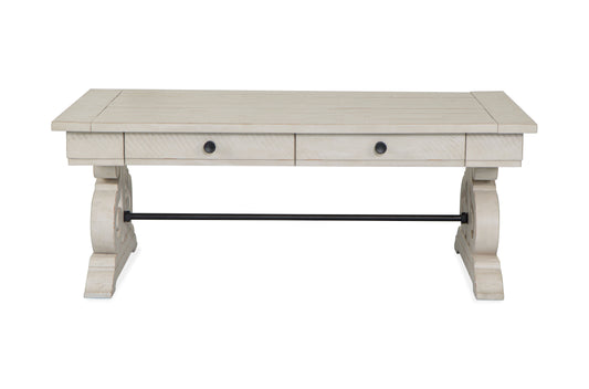 Bronwyn - Rectangular Cocktail Table - Alabaster