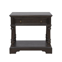 Hickory Creek - Bachelor's Chest With Storage Drawer - Brown