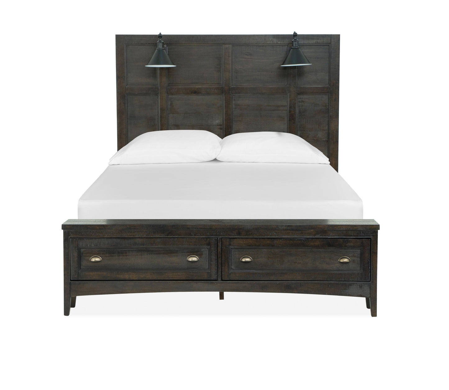 Westley Falls - Complete Lamp Panel Storage Bed