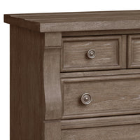 Lawson's Creek - 3-Drawer Nightstand With USB-C Port - Dark Brown