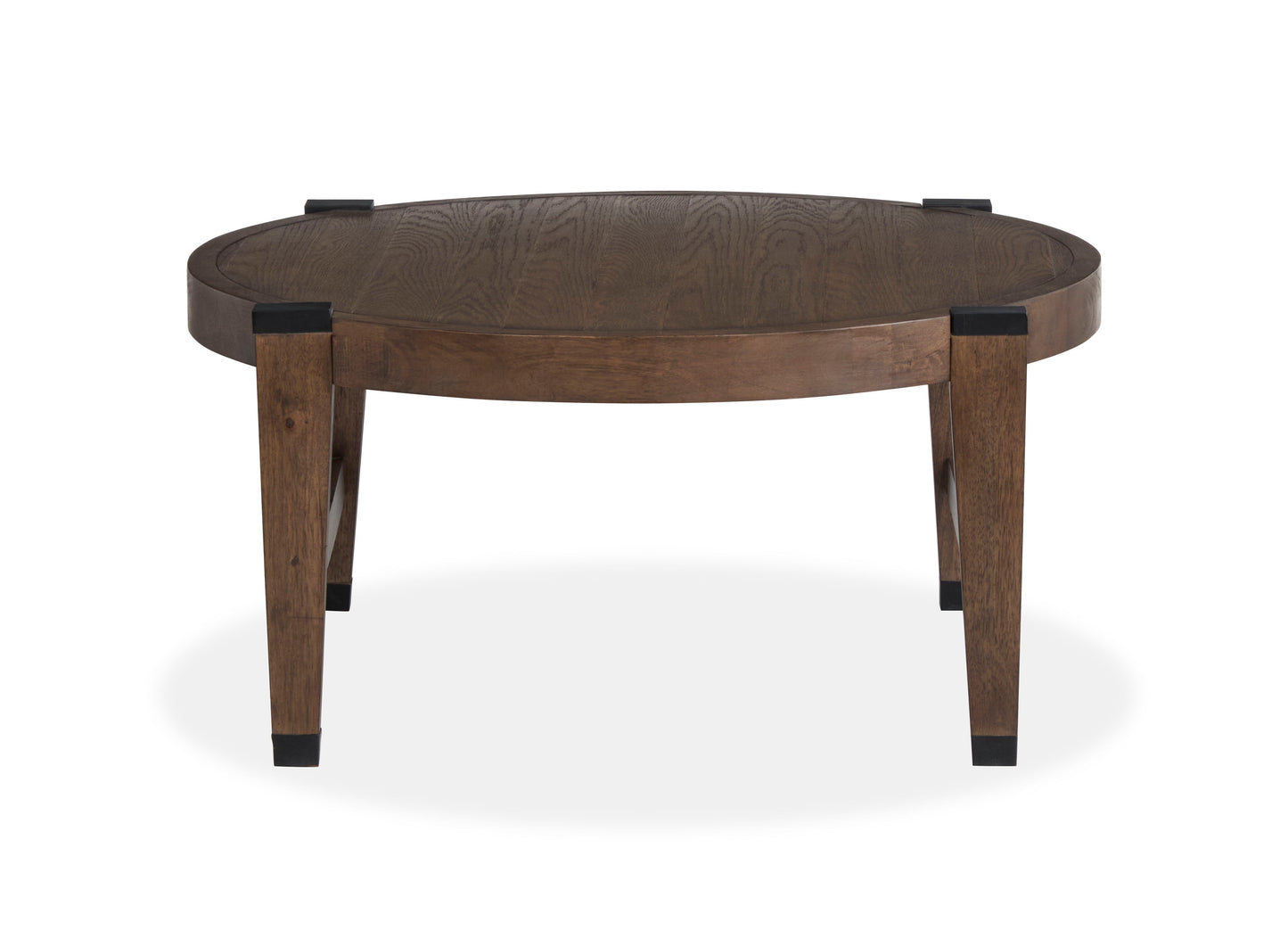 Kaysen - Round Cocktail Table - Dark Brown