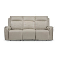 Vernon - Power Reclining Sofa With Console, Power Headrest, Lumbar, Heat & Massage