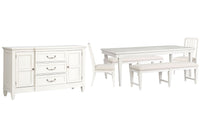 Willowbrook - Extendable Rectangular Dining Table Set